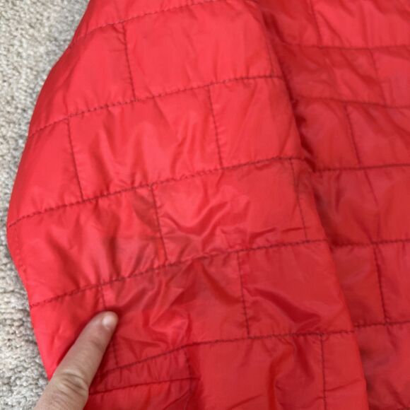Patagonia Nano Puff Jacket Womens Small Red Primaloft Lightweight Logo FLAW - Picture 4 of 12